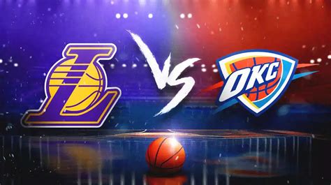 lakers vs thunder prediction|Lakers vs. Thunder odds, spread, score prediction, time: 2024 .